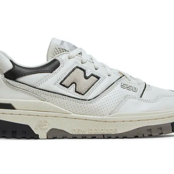 New Balance 550 Cream Black ‘Sea Salt’ - Picture 1 of 13